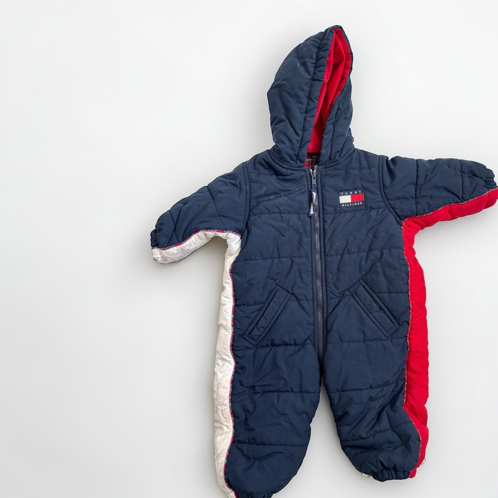 Tommy Hilfiger Baby Snowsuit 12 18 Months Winter Outfit